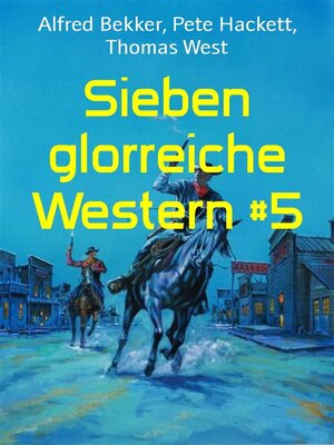 cover image of Sieben glorreiche Western #5